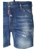 Distressed Jeans Shorts