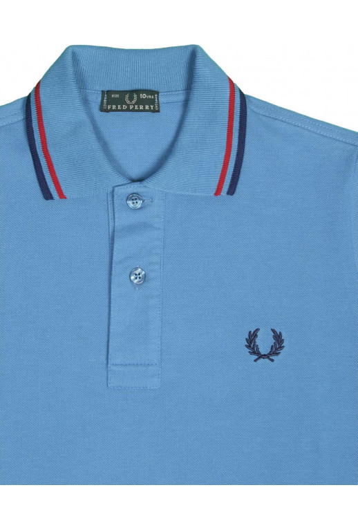 Kinder Polo Kurzarm mit Logo
