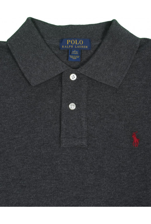 Langarm Polo