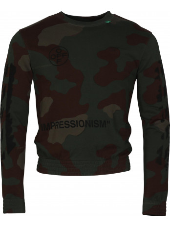 Camouflage Impressionism Sweater