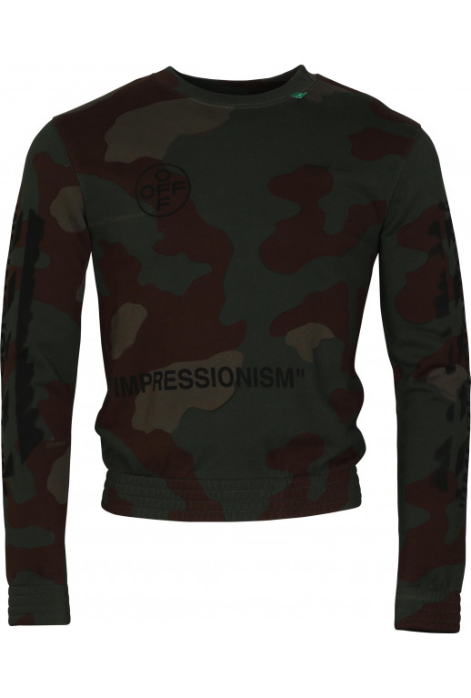 Camouflage Impressionism Sweater