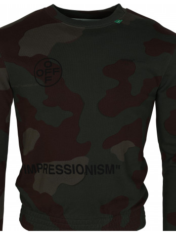 Camouflage Impressionism Sweater