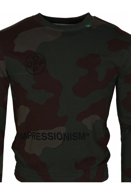 Camouflage Impressionism Sweater