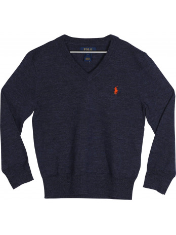 Kinder Sweater mit  V-Neck