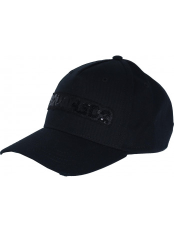 Logo mit Pailletten Baseball Cap