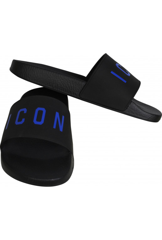 Icon Logo Gummisandalen