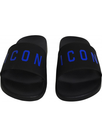 Icon Logo Gummisandalen