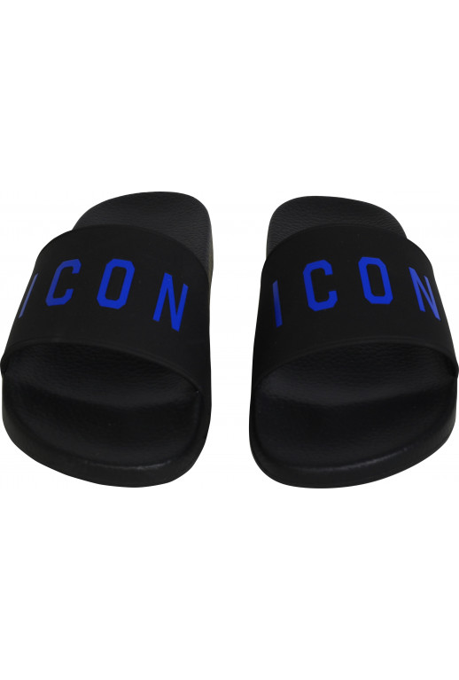 Icon Logo Gummisandalen