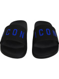 Icon Logo Gummisandalen