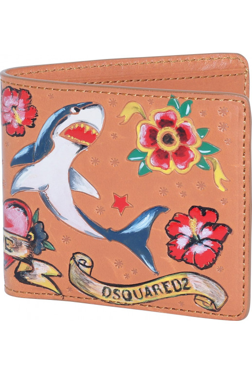 Tattoo Print Brieftasche