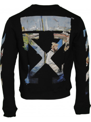 Monet Arrow Logo Sweater