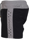Badeshorts mit Logodruck