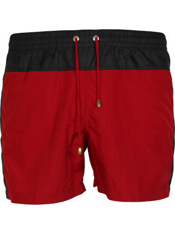 Badeshorts mit Logodruck