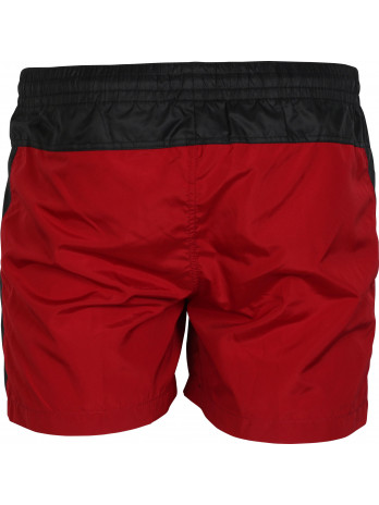 Badeshorts mit Logodruck