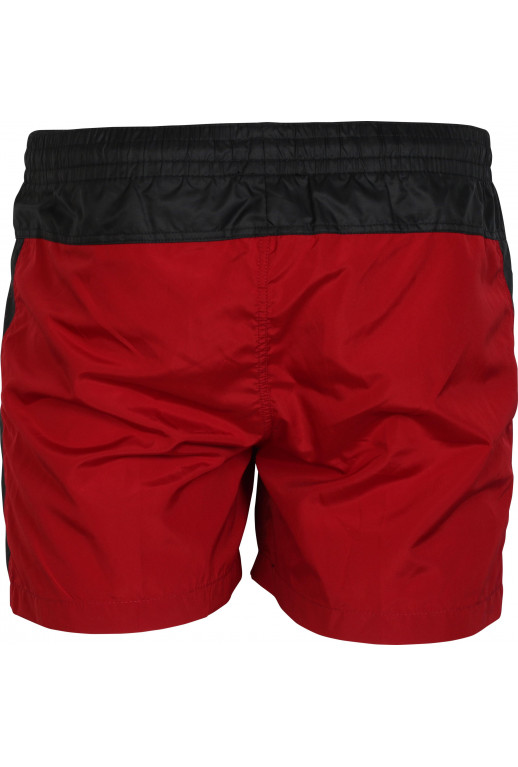 Badeshorts mit Logodruck