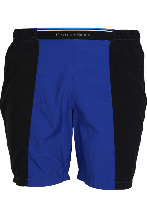 Badeshorts mit Logodruck