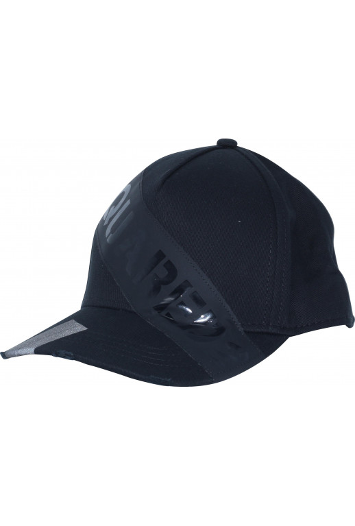 Striped Logo Baseball Cap