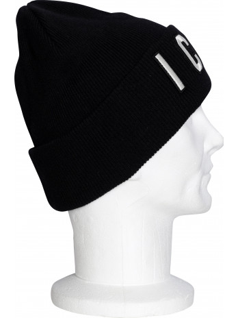 Bestrickte Icon Mütze Schwarz im 3.5 Store!
