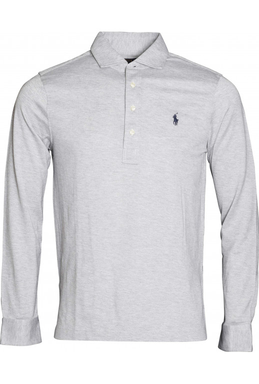 Polohemd mit besticktem Logo