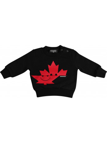 Baby Blatt-Logo Sweater