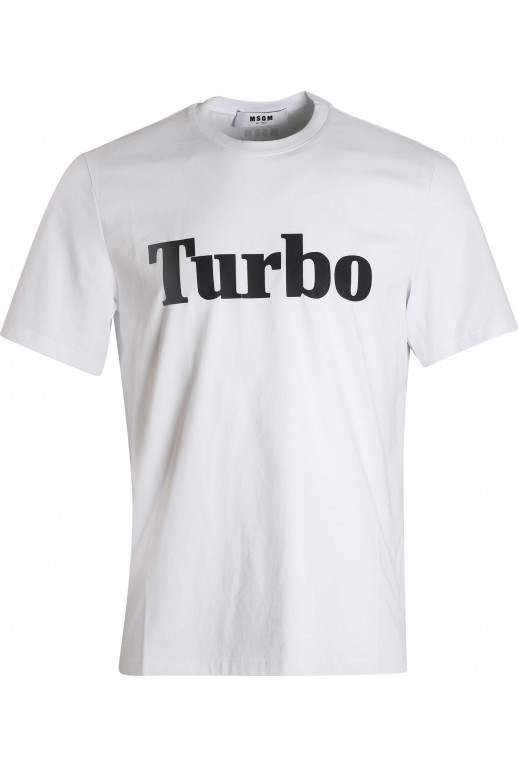MSGM Turbo Logo T-Shirt