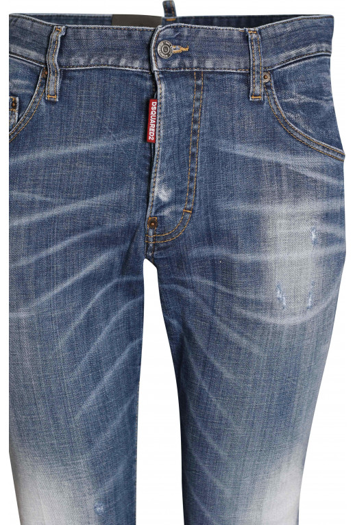 DISTRESSED SKATER JEAN