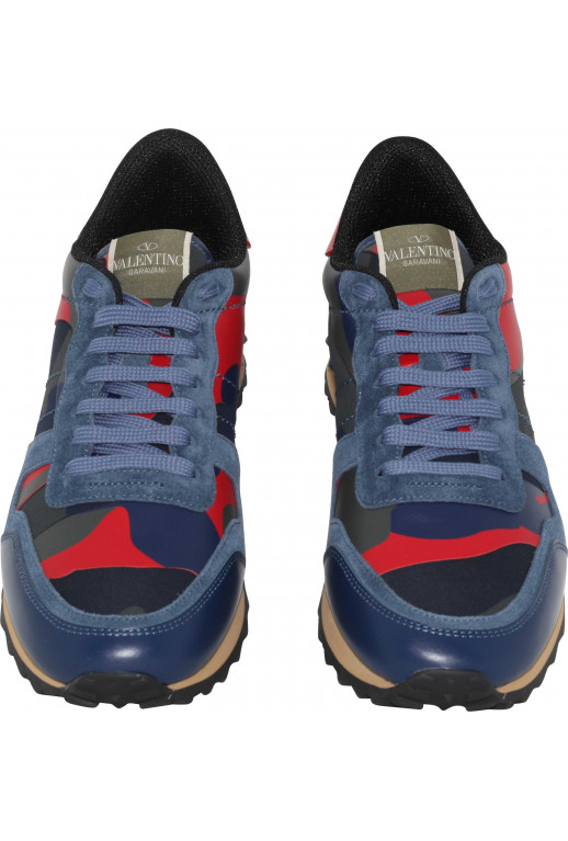 Valentino Garavani Camouflage Rockrunner Sneakers