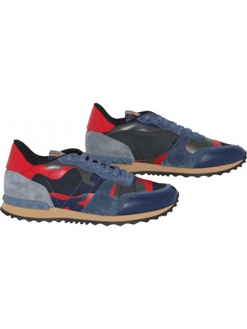 Valentino Garavani Camouflage Rockrunner Sneakers