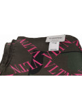 Camouflage Foulard with Logo print