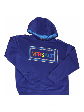Besticktes Logo Kinder Hoodie