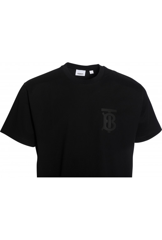 T-Shirt mit Monogramm-Druck