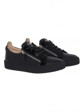 Sneaker mit Silber Reissverschluss