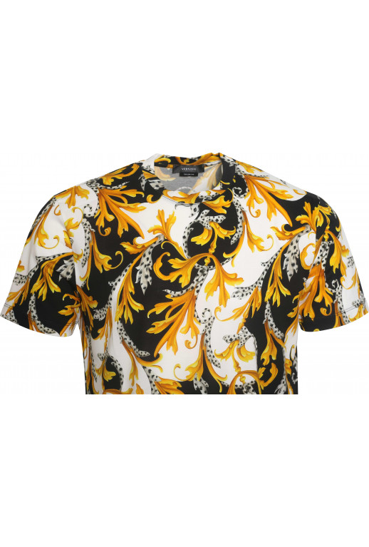 T-Shirt mit Logodetails