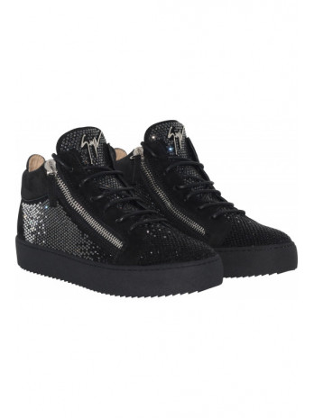 Low Tops mit Kristallen