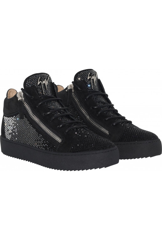 Low Tops mit Kristallen