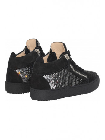 Low Tops mit Kristallen