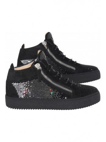 Low Tops mit Kristallen