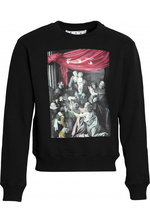 Sweater mit Caravaggio Print