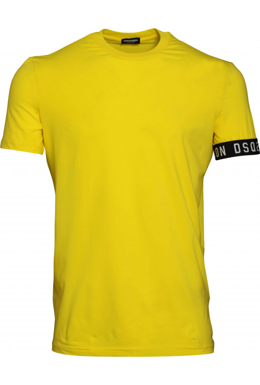 T-Shirt mit Logo am Ärmel