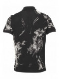 Poloshirt mit Totenkopf Druck