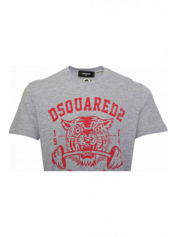Tiger mit Logo T-Shirt