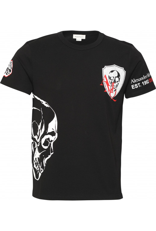 T-Shirt with Logo Print