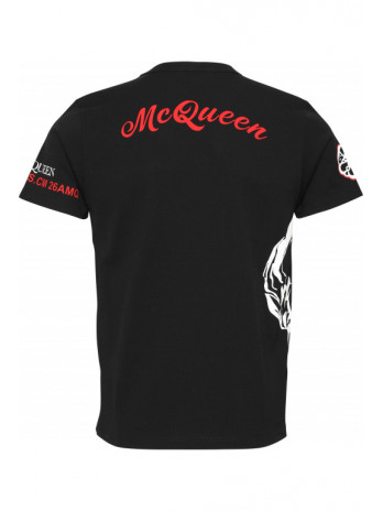 T-Shirt mit Logo Druck