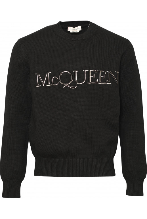 Pullover mit besticktem Logo