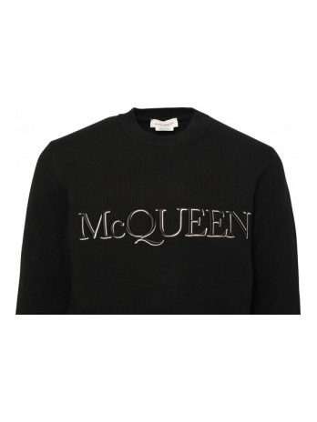 Pullover mit besticktem Logo