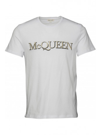 T-shirt with Embroidered Logo