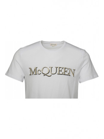 T-Shirt mit besticktem Logo