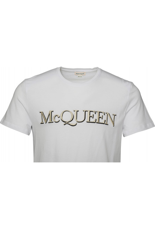T-Shirt mit besticktem Logo