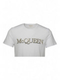T-Shirt mit besticktem Logo