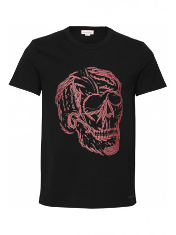 T-Shirt mit Totenkopf Druck